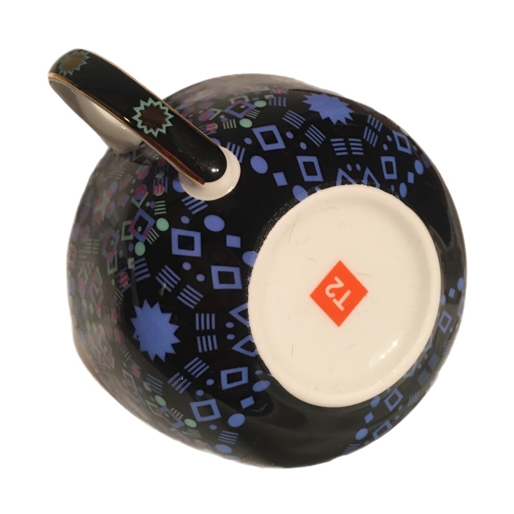 T2 cup and saucer. Aqua Moroccan Tealeidoscope. So pretty and lightweight - Picture 5 of 11